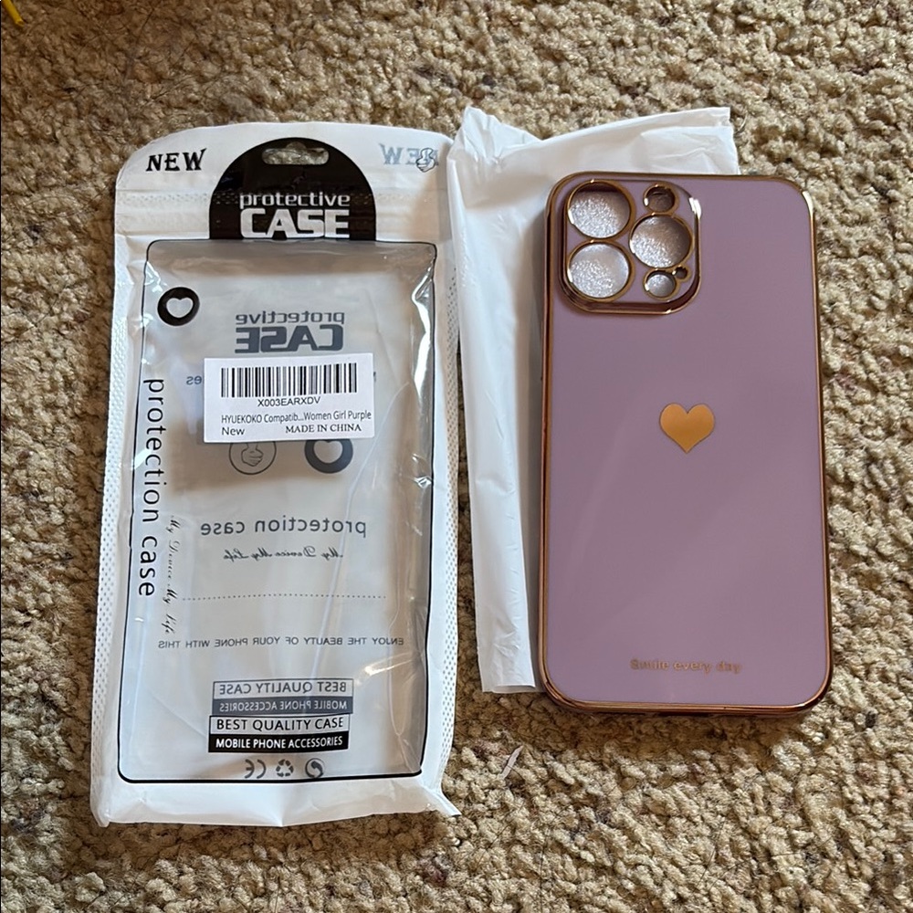 Purple Heart Phone Case